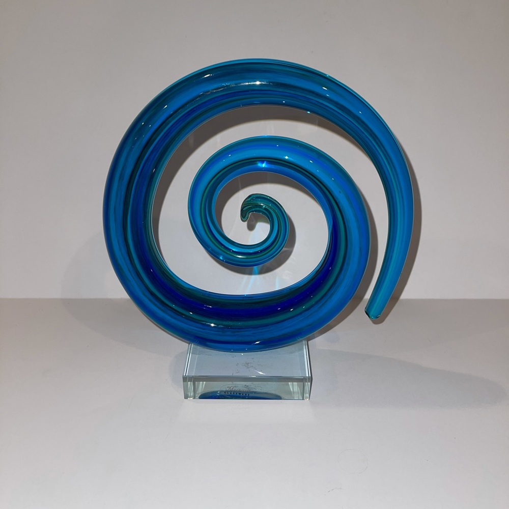 Glass Swirl Knickknack